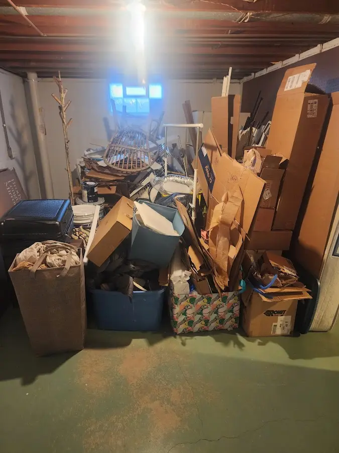 Roll-off dumpster container at job site for Roll Off Dumpster Rental in Suisun City